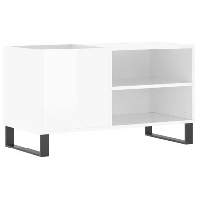 Zdjęcie produktu dla vidaXL Szafka panelowa biały wysoki połysk 85x38x48 cm materiał drewnopochodny