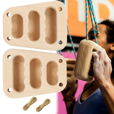 Immagine prodotto di Supporto per allenamento dell'avambraccio, 2 pezzi, portatile, per l'allenamento dell'arrampicata
