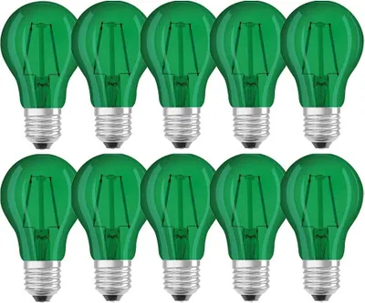 Produktbild von Osram ST CLAS A 7 300° 2.5W/7500K E27 10PACK LED-Lampe, Birnenform, Sockel E27, 2,5 Watt, farbig, 7500 K, 3kWh/1000h