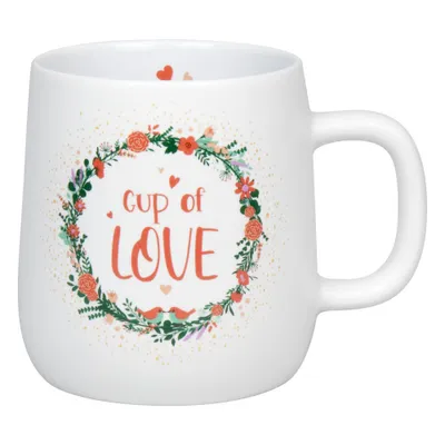 Produktbild von Könitz Becher Cup of Love, Tasse, Kaffeetassen, New Bone, Bunt, 395 ml, 1172392849