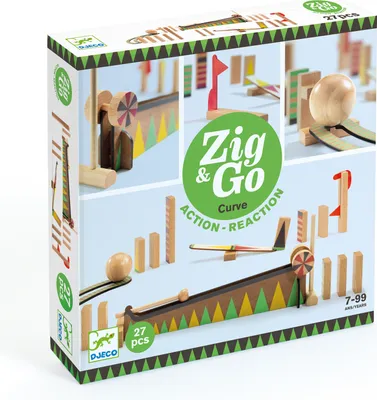 Produktbild von Baukasten Zig & Go Bila, das größte Set mit 27 Teilen, Djeco