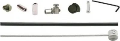 Image de XLC Bremszugkit f. Rollerbrakes BR-X94 1700/2350mm 1 Nippel schwarz