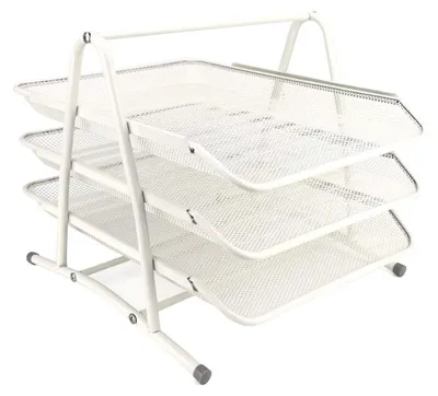 Produktbild von Leviatan Metall Ablage Ablagefächer | Büro Organizer Schreibtisch | Schubladen f