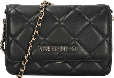 Produktbild von Damentasche Schwarz: Elegante Umhängetasche mit Kettenriemen