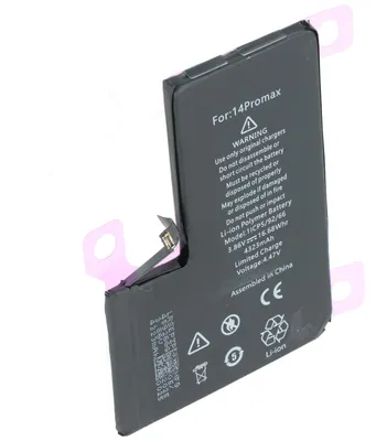 Obrázek produktu pro Baterie vhodná pro Apple iPhone 14 Pro Max, Li-Polymer, 3,86 V, 4323 mAh, 16,68 Wh, bez nářadí