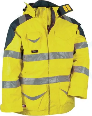 Produktbild von COFRA® Herren Warnjacke Winter PROTECTION gelb Größe 46