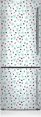 Produktbild von Magnete Küche Kühlschrank Kühlschrankmagnete 70x190 cm - Retro-Muster.