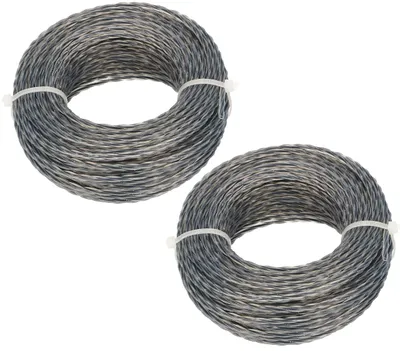 Productafbeelding van KOTARBAU® Set van 2 kernversterkte grastrimmerdraad 2,7 mm x 15 m (30 m) draadspoel voor bosmaaiers professioneel