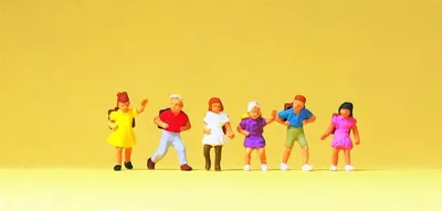 Produktbild von Preiser Schulkinder 14074