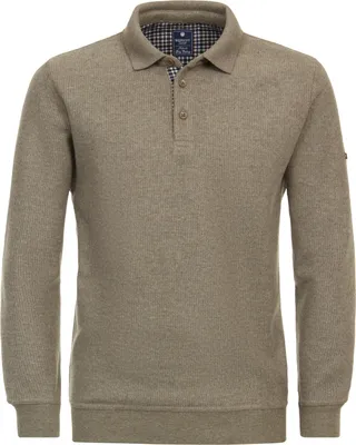 Produktbild von Redmond Polo-Sweatshirt Beige 3XL Regular Fit