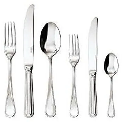 Immagine prodotto di Sambonet S0704 Contour Set di posate da tavola, 6 pezzi, acciaio inossidabile 18/10
