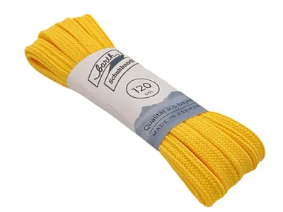 Produktbild von Barth Schuhbandl - Schnürsenkel für Sneaker - Schuhbandl - Gelb - 120 cm