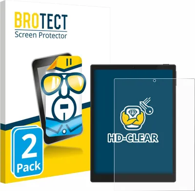 Produktbild von 2x Für Hannspree Lumo 7.8 Schutzfolie BROTECT Displayschutz Display Schutz Folie Klar Transparent