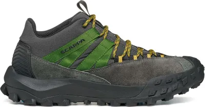 Rove GTX Lifestyle Schuhe von Scarpa in Grau und Grün; unisex; mit griffiger Sohle.