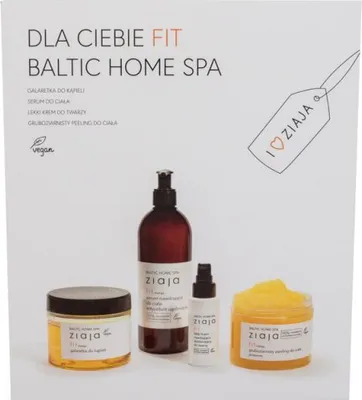 Obrázek produktu pro Ziaja Baltic Home SPA Fit - péče o pleť s Galaretkou, Serem, Krémem a Peelingem - 260/400/50/300 ml