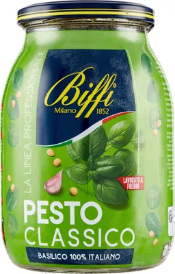 Produktbild von Biffi 100% italienisches klassisches genuesisches Pesto 980 g+ Italian Gourmet polpa 400g