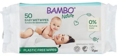 Produktbild von Bambo Nature Feuchttücher (50 Stück)