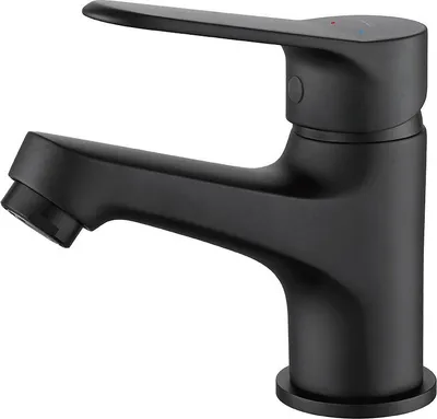 Productafbeelding van ATEZ Kuchinox zwarte standaardkraan met stopcontact