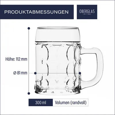 Image de Stölzle Lausitz Stölzle OBERGLAS Set 6 Stück KAISER 0,3 l klar 521 00 19 | EAN 9019900012236