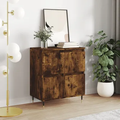 Produktbild von vidaXL Sideboard Räuchereiche 60x35x70 cm Holzwerkstoff