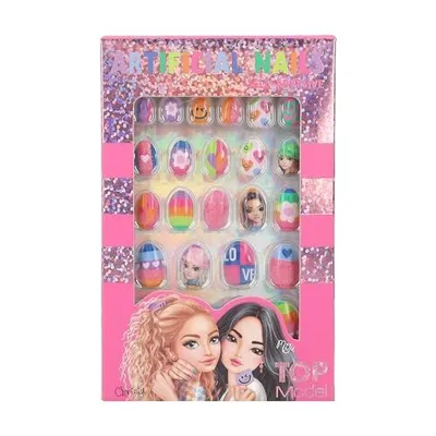 Image de Dépêche 12945 : TOPModel Joy - Ongles artificiels auto-adhésifs, différents modèles, 24 faux ongles de différentes tailles