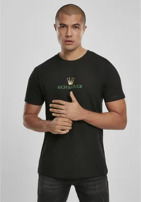 Obrázek produktu pro Pánské tričko Mr. Tee Rich As Fuck Tee black - M
