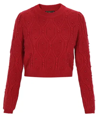 Immagine prodotto di Maglione da donna NAEMI - rosso, taglia XS/S