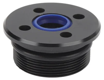 Image de Embout inclinable avec joint d'étanchéité 64E 43820 09 00 en alliage d'aluminium, adapté aux moteurs de 115 à 250 ch de type Showa, 2/4 temps