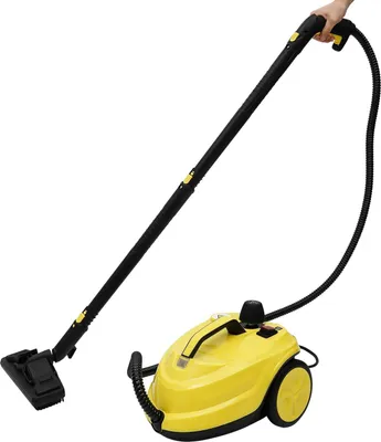 Zdjęcie produktu dla Odkurzacz parowy - ręczny odkurzacz parowy - moc 2000W - ciśnienie 5 bar - zbiornik na wodę 1,8 L - wtyczka EU - do użytku w kuchni, łazience, samochodzie - kolor żółty