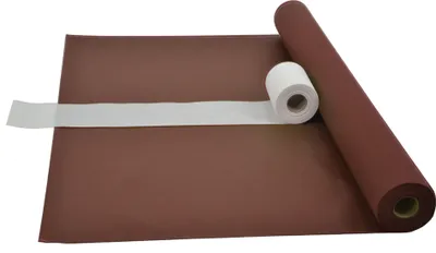 Produktbild von Sensalux Kombi-Set 1 Tischdeckenrolle 1,5m x 25m beere + Tischläufer 15cm weiß