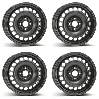 Zdjęcie produktu dla 4 felgi stalowe Alcar, 6.0Jx15 cali, ET39, 4x100, przeznaczone do samochodów Opel Adam i Corsa (komplet 4 sztuki)