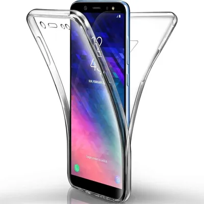 Obrázek produktu pro Full Cover pro Samsung Galaxy J4 2018 – silikonové pouzdro 5,5" z TPU s 360° průhledným krytem
