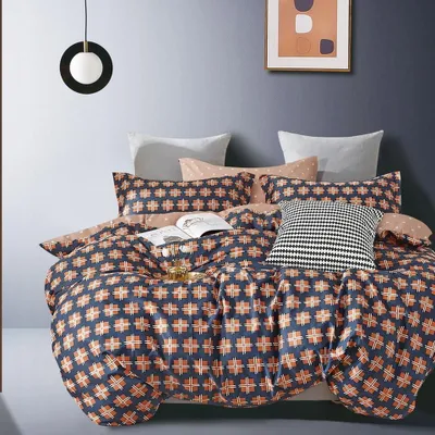 Produktbild von KZ Bettwäsche Satin 200x220 Geometrisch
