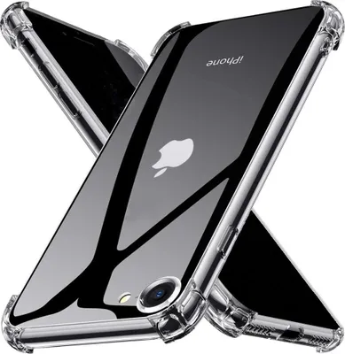 Obrázek produktu pro Pouzdro pro iPhone SE 2022 / iPhone SE 2020 - Nárazuvzdorné průhledné pouzdro na mobilní telefon Odolné proti poškrábání Ochranné pouzdro Ultra Thin Phonillico®