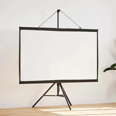 Obrázok produktu pre Plátno projektora – statív – 183 cm (uhlopriečka) – formát 16:9 – prenosné – armygreen (olivovo zelená)