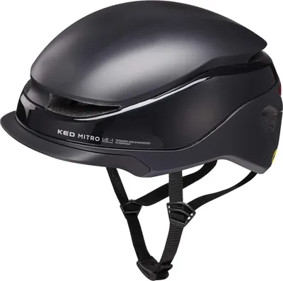 Immagine prodotto di KED Mitro UE-1 casco da bicicletta urbano con visiera posteriore a LED verde M