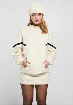 Image de Dámské šaty Urban Classics Ladies Oversized College Sweat Dress whitesand - S