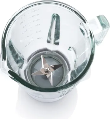 Produktbild von ETA Glas- Mixaufsatz I 1,5 L I Edelstahl-Mixmesser I Abnehmbares Messer I Einfache Reinigung I geeignet für Küchenmaschine ETA1128 Gustus