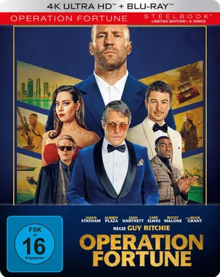 Produktbild von Operation Fortune-UHD SteelBook - LEONINE - (Ultra HD Blu-ray / Action)