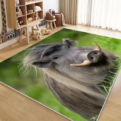 Productafbeelding van Langharige Vloerkleed 120 x 180 cm voor Binnen