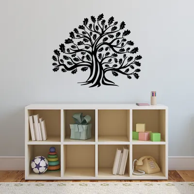 Produktbild von Wallity, Monumental- TNL2255, Schwarz, Sonstige Wohndekorationen, 70 x 57 cm, 100% Metall (Dicke: 1