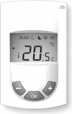 Image de Vogel & Noot THERMOSTAT D'AMBIANCE FLOORTEC, RF, numérique, sans fil, 1 pièce.