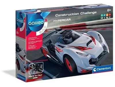 Immagine prodotto di Clementoni Galileo Build Construction Challenge Hypercar 19x27,5 cm