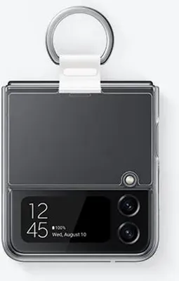 Produktbild von Samsung Clear Cover m. Ring Galaxy Z Flip4 transp.