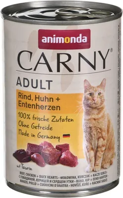 Zdjęcie produktu dla animonda Carny 4017721837224, Dorosły, Każda rasa, Wołowina, 400 g