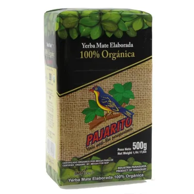 Zdjęcie produktu dla Organiczna Yerba Mate Pajarito 0,5 kg
