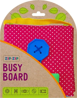 Immagine prodotto di Zip-Zip Busy Board per i bambini più piccoli