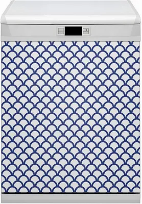 Produktbild von Abwaschbar 60x70 cm Geschirrspüle Magnetmatte Küche Dekorative  - Musterfischskalen