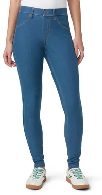 Produktbild von HUE Damen Essential Denim Leggings, Mittlerer Waschung, S