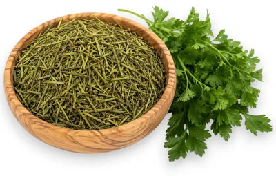 Produktbild von Petersilienstiele getrocknet » artgerechtes Kaninchenfutter & natürliches Futter für Kleintiere: 500g Größe: 500g